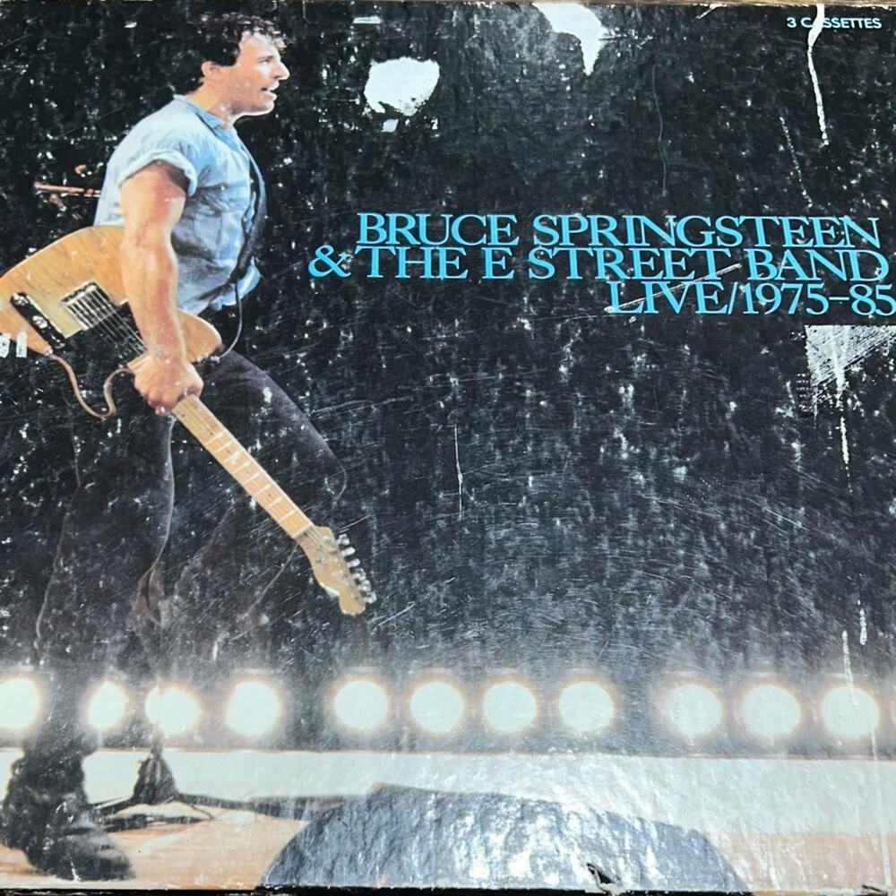 Bruce Springsteen & The E Street Band  Band Live/1975-85 3 cassettes